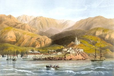 View of Yalta by Carlo Bossoli